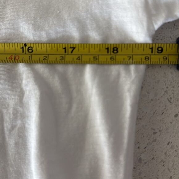 NWOT Madewell White Short Sleeve Tee Classic Cotton S Summer Basic - Picture 7 of 8